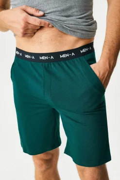 Piżama bawełniana MEN-A Comfort krótka