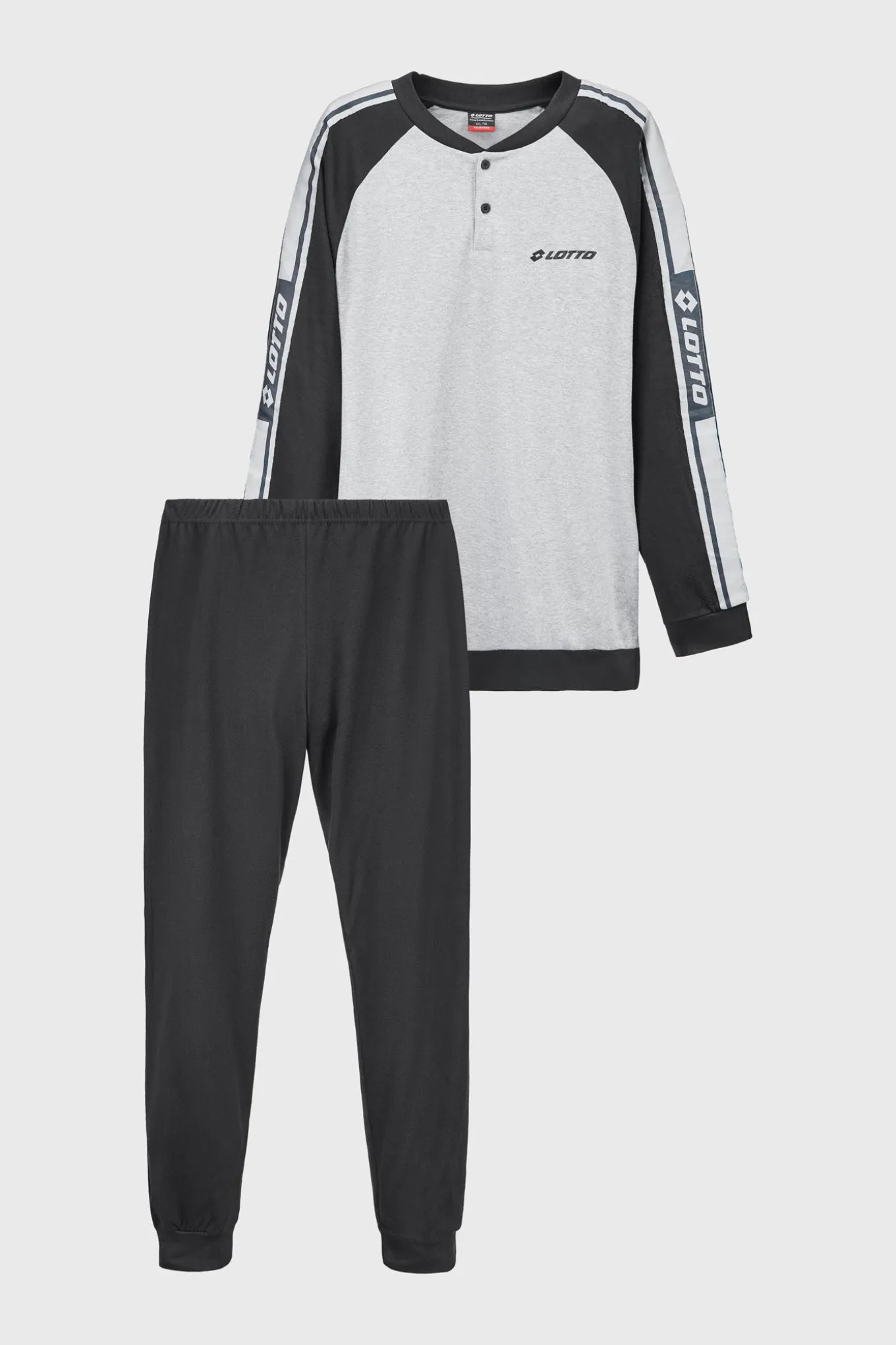 Piżama męska bawełniana oversized Trevino długa