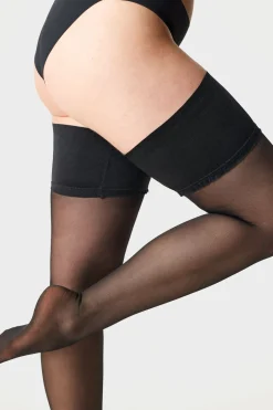 Pończochy samonośne Plus Size Grace I 30 DEN