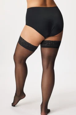 Pończochy samonośne PLUS SIZE Positive Hold 20 DEN