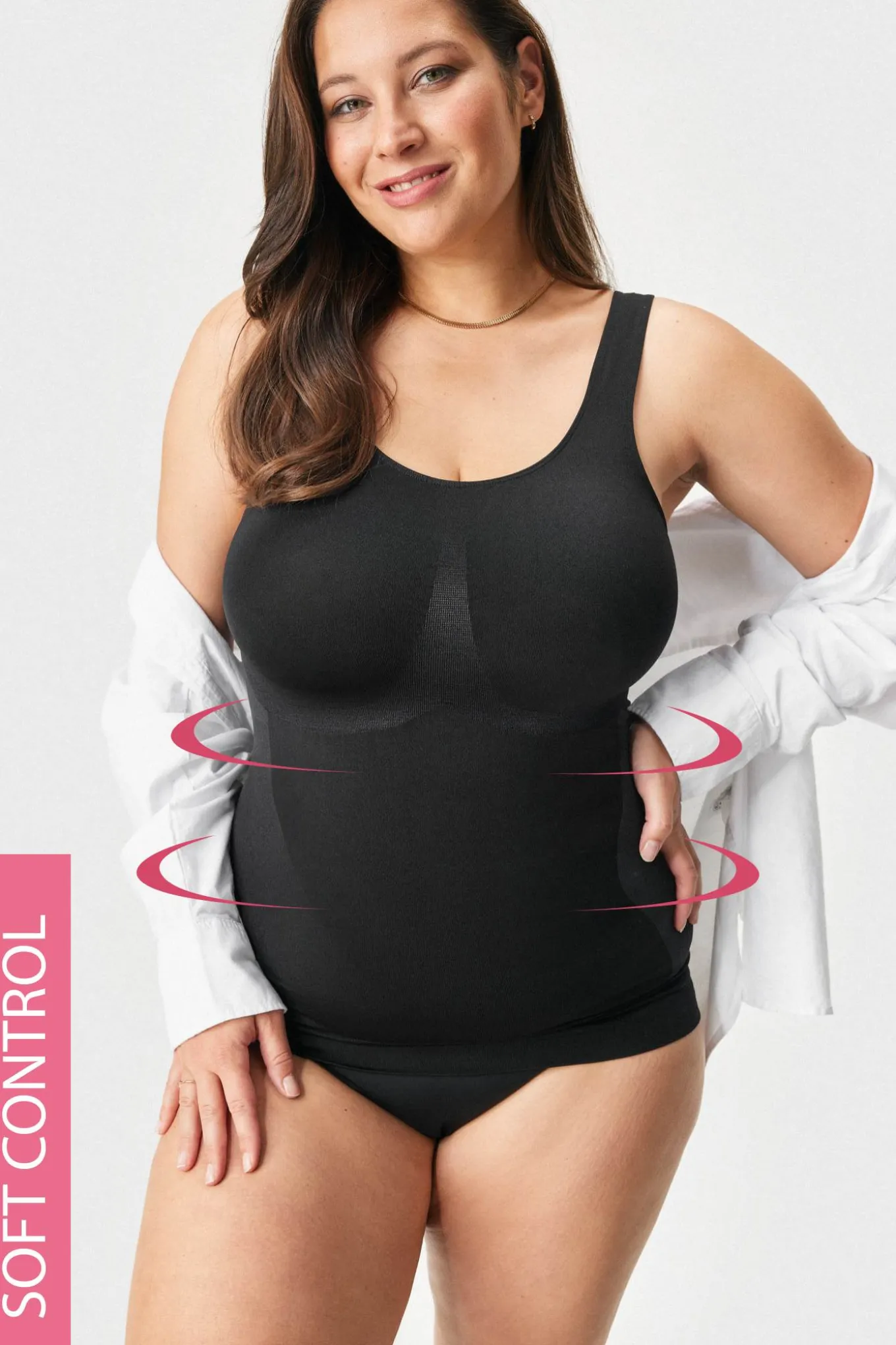Podkoszulek wyszczuplający PLUS SIZE Smoothwear