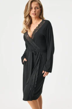 Szlafrok Signature Lace długi