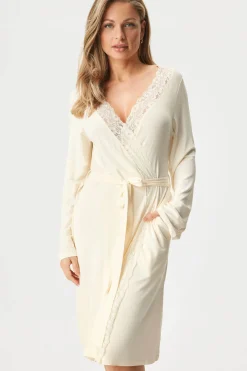 Szlafrok Signature Lace długi