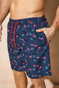 Szorty kąpielowe MEN-A Flamingo