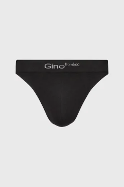 Tanga bambusowe Black bezszwowe