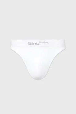 Tanga bambusowe White bezszwowe