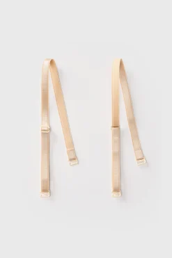 Tekstylne ramiączka 10 mm Sand