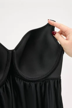 Top od szybkoschnącego stroju kąpielowego tankini Spacer Lara Gold