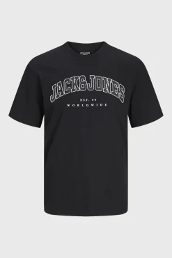 T-shirt bawełniany JACK AND JONES JJECaleb