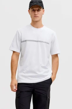 T-shirt JACK AND JONES JCOFusion Chest Brand
