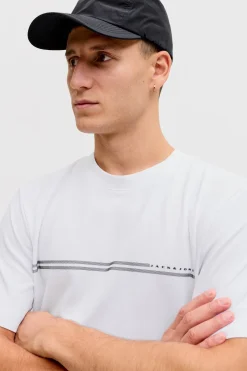 T-shirt JACK AND JONES JCOFusion Chest Brand
