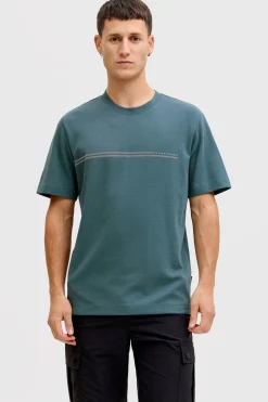 T-shirt JACK AND JONES JCOFusion Chest Brand
